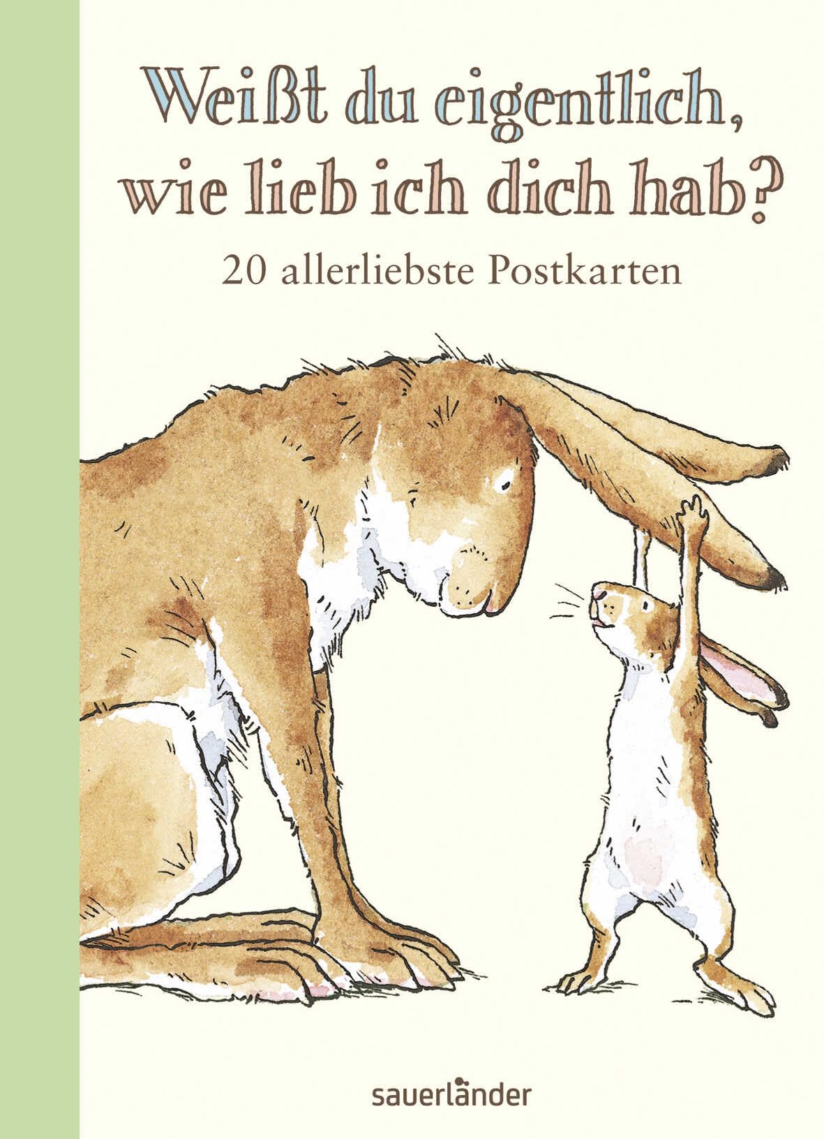 Weißt du eigentlich, wie lieb ich dich hab? Postkartenbuch: 20 allerliebste Postkarten | Postkartenbuch │ Mit den schönsten Motiven zum Verschenken Novels & Short Stories