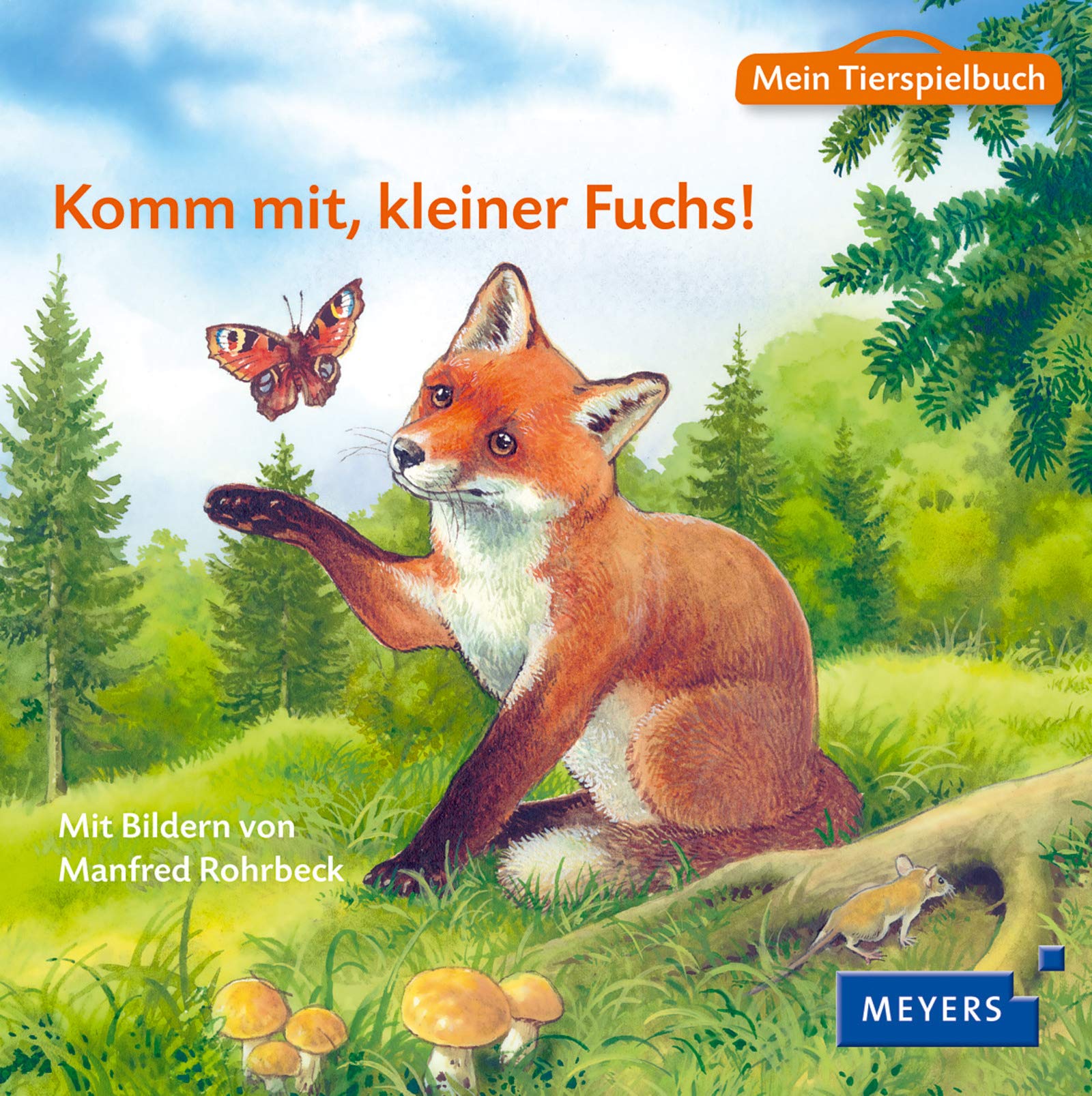 Mein Tierspielbuch: Komm mit, kleiner Fuchs!: Pappbilderbuch mit Schleich-Tierfigur in Spielkoffer Natural Sciences