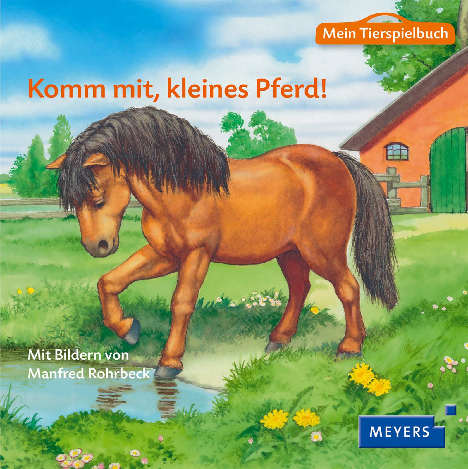 Mein Tierspielbuch Komm mit, kleines Pferd!: Pappbilderbuch mit Schleich-Tierfigur in Spielkoffer book