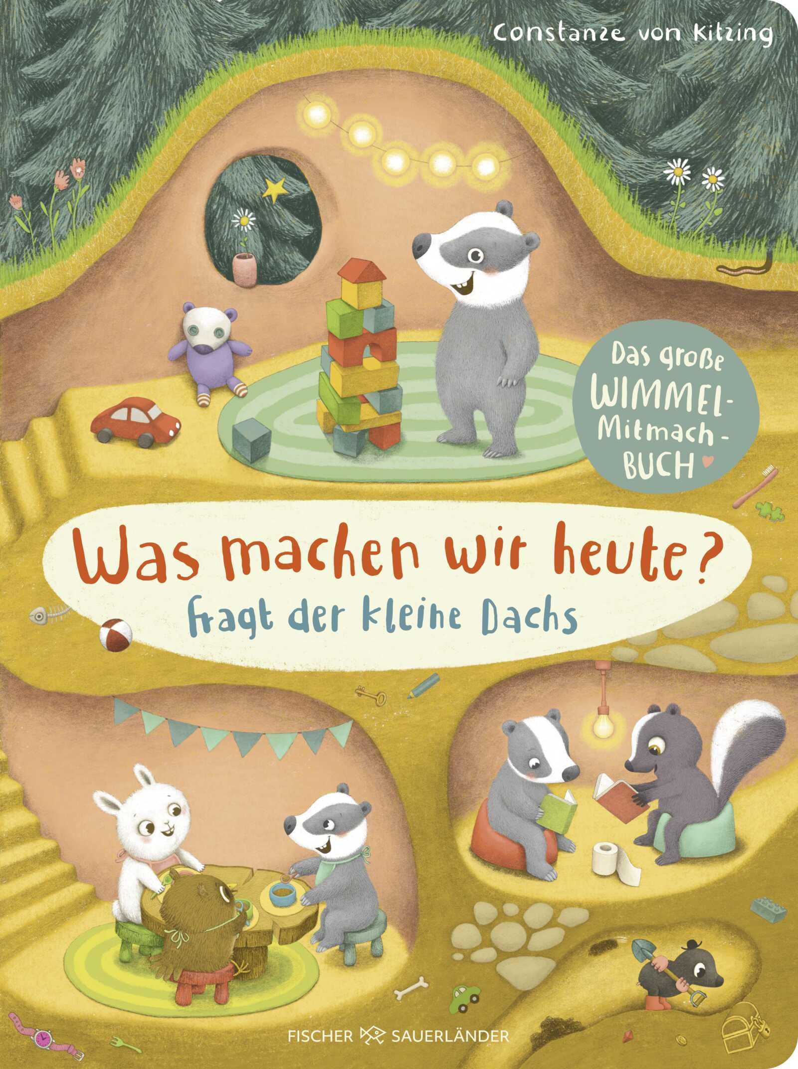 Was machen wir heute?, fragt der kleine Dachs Non-fiction