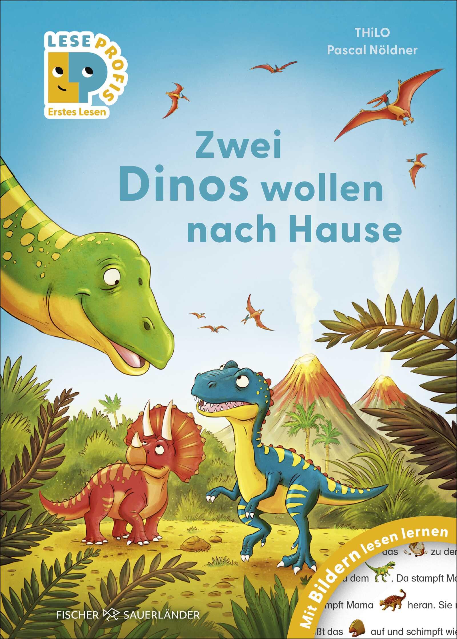 Leseprofis - Mit Bildern lesen lernen: Zwei Dinos wollen nach Hause, Erstes Lesen Lifestyle