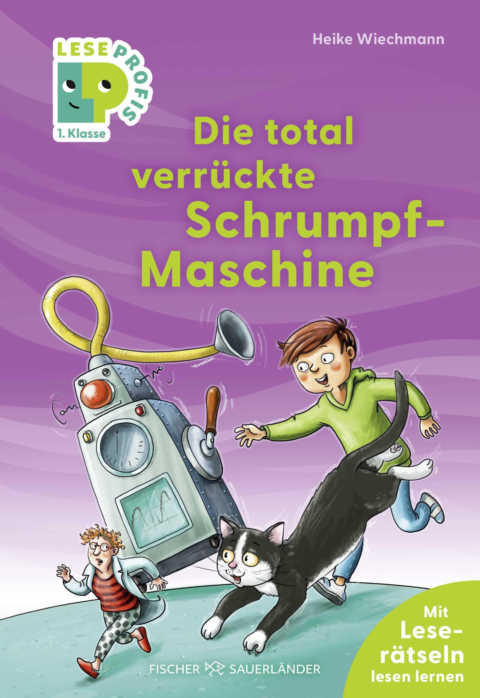 Leseprofis - Die total verrückte Schrumpf-Maschine, 1. Klasse Humour & Satire