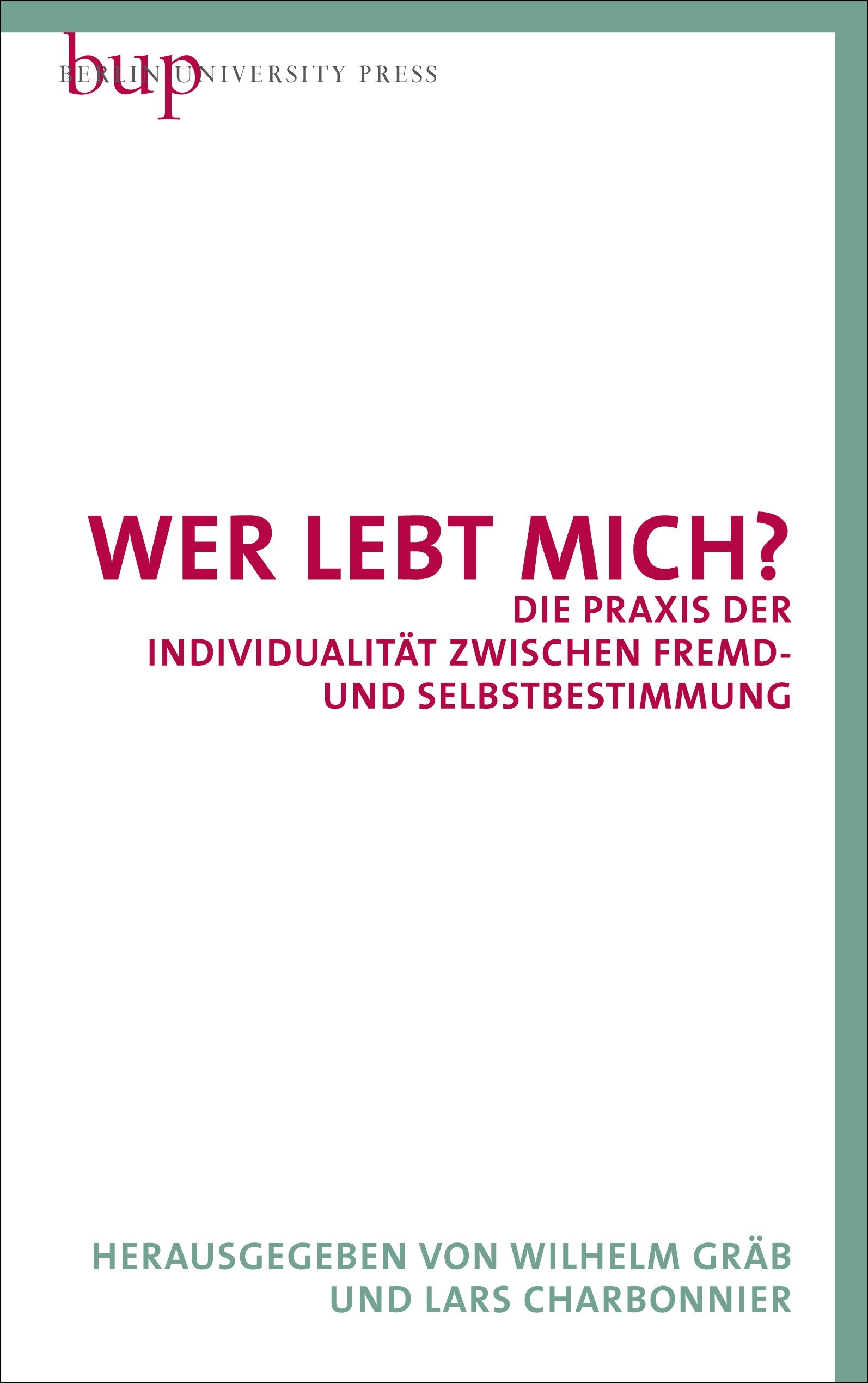 Product Image: Wer lebt mich?
