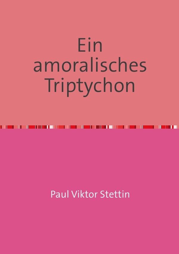 Ein amoralisches Triptychon: die Höll' find't hier auf Erden statt. Drama