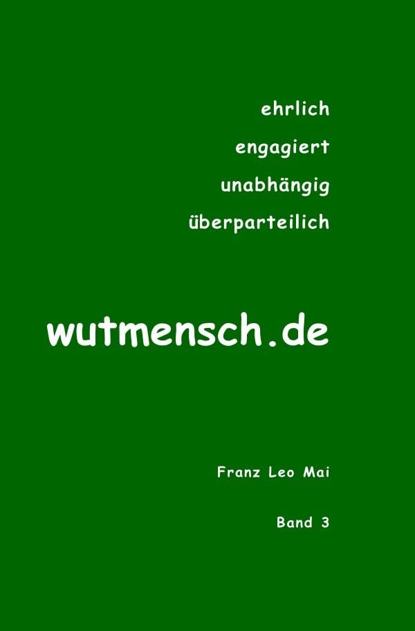 wutmensch book