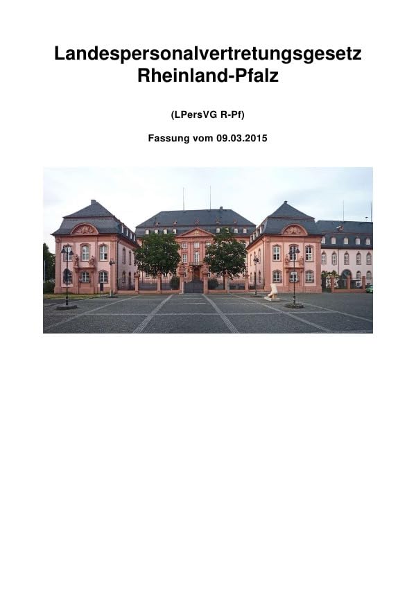 Landespersonalvertretungsgesetz Rheinland-Pfalz Law