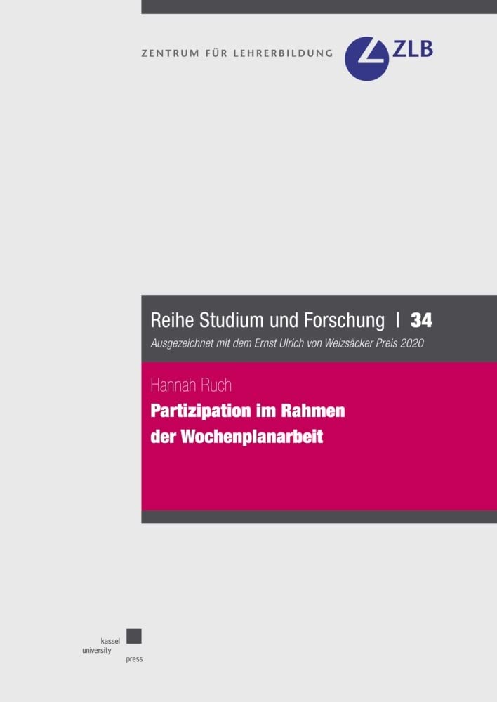 Partizipation im Rahmen der Wochenplanarbeit (Reihe Studium und Forschung) Education & Training