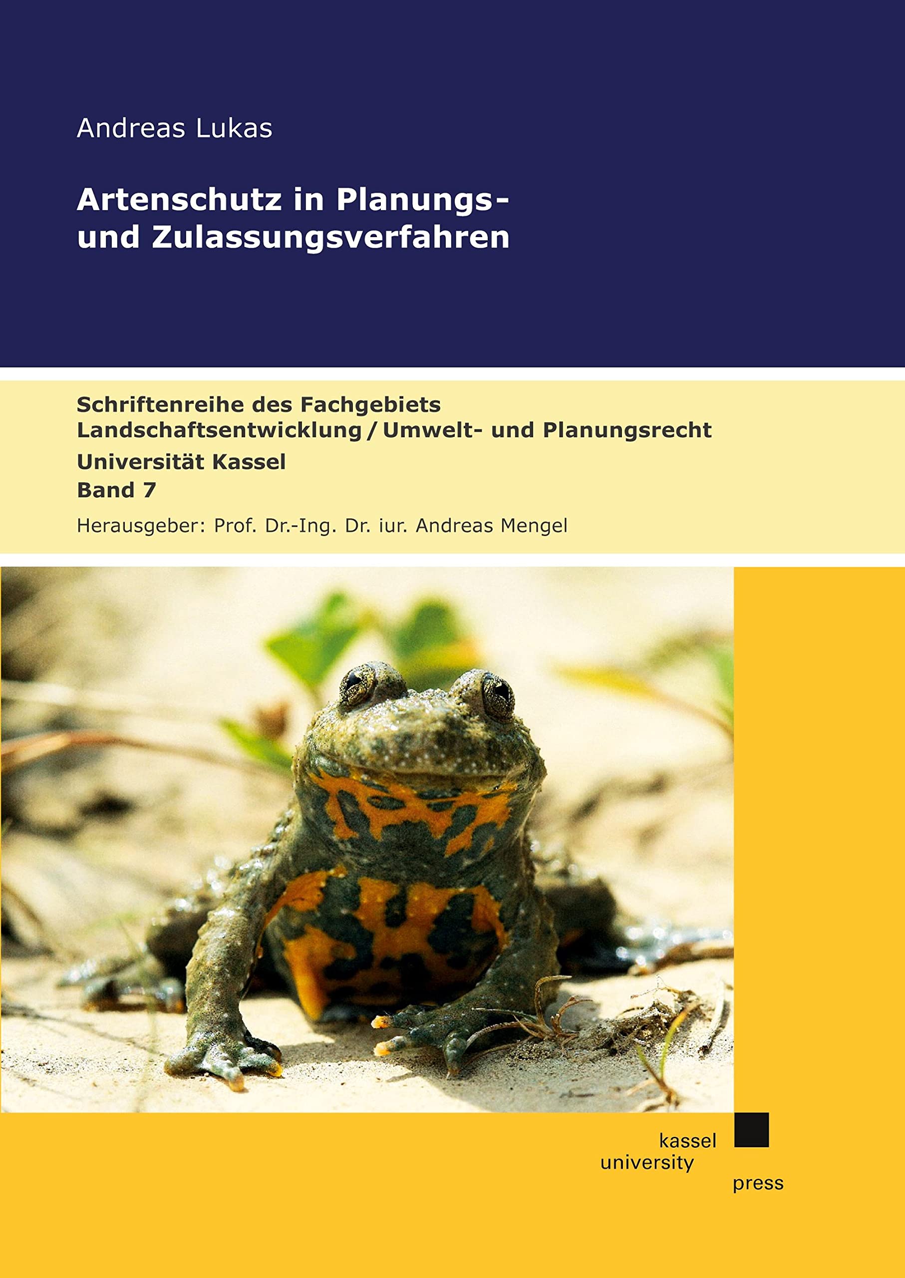 Artenschutz in Planungs- und Zulassungsverfahren book