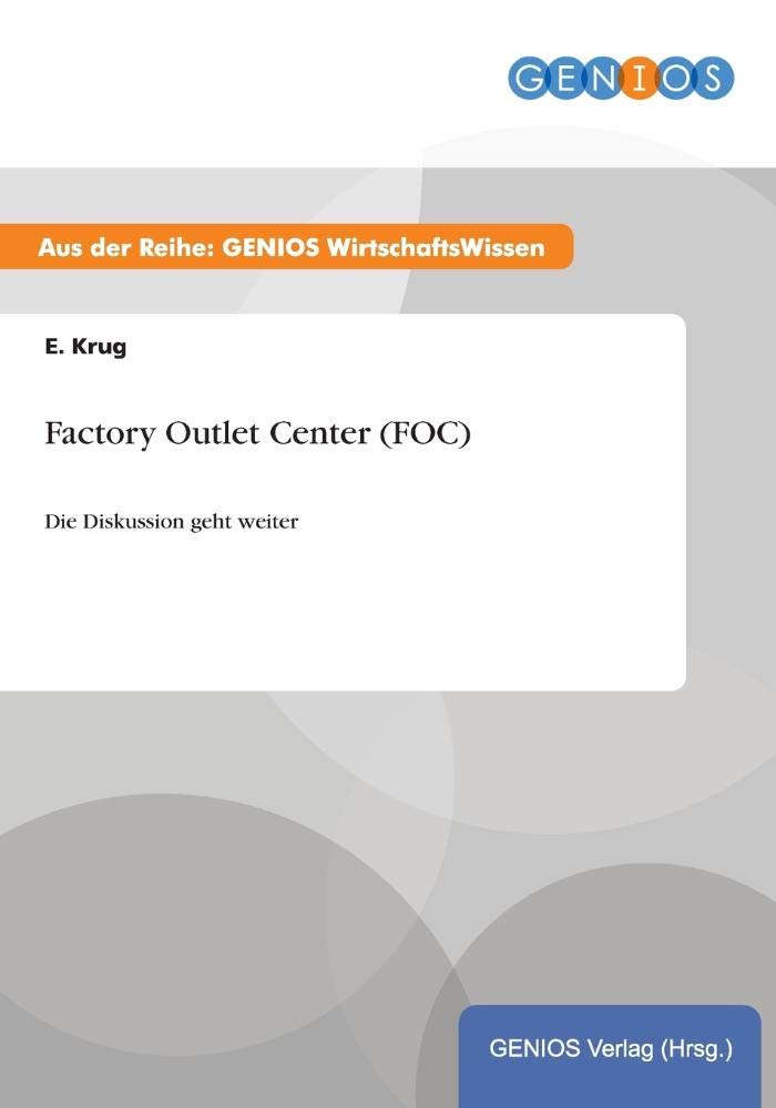 Factory Outlet Center (FOC) Law
