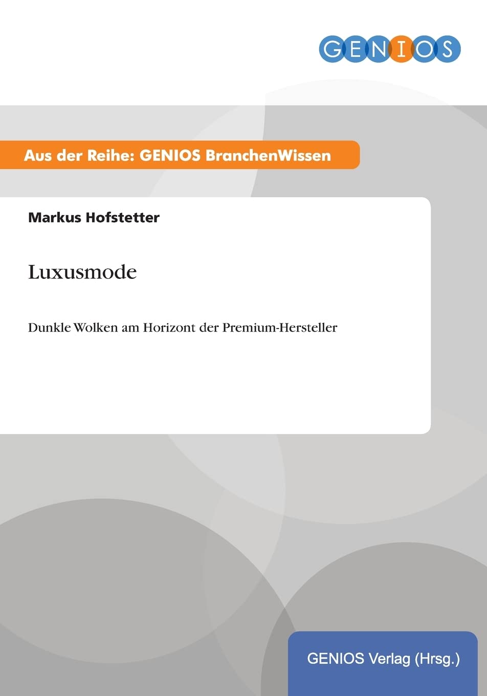 Luxusmode: Dunkle Wolken am Horizont der Premium-Hersteller Law