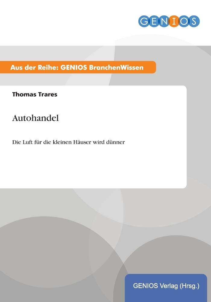 Autohandel: Die Luft für die kleinen Häuser wird dünner Law
