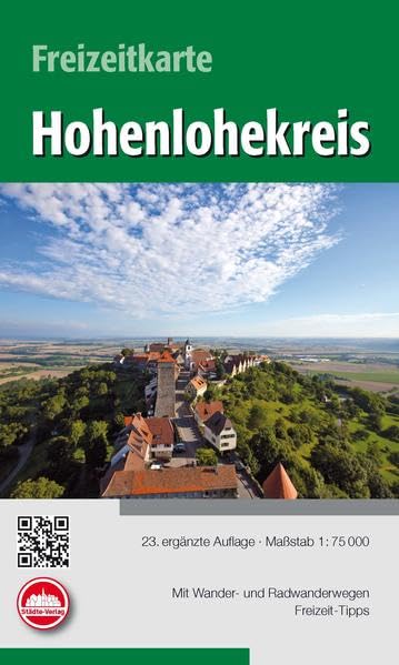 Freizeitkarte Hohenlohekreis: Maßstab 1 : 75 000 Leisure, Home & Garden