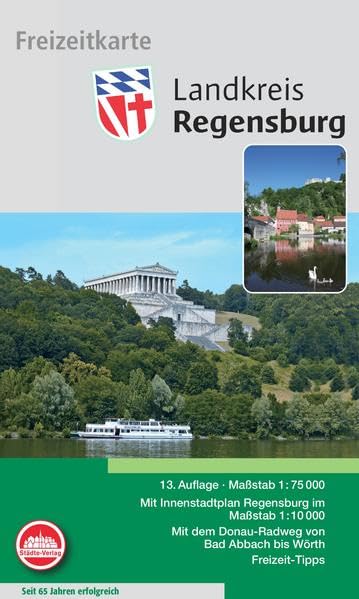 Product Image: Freizeitkarte Regensburg: 1 : 75 000
