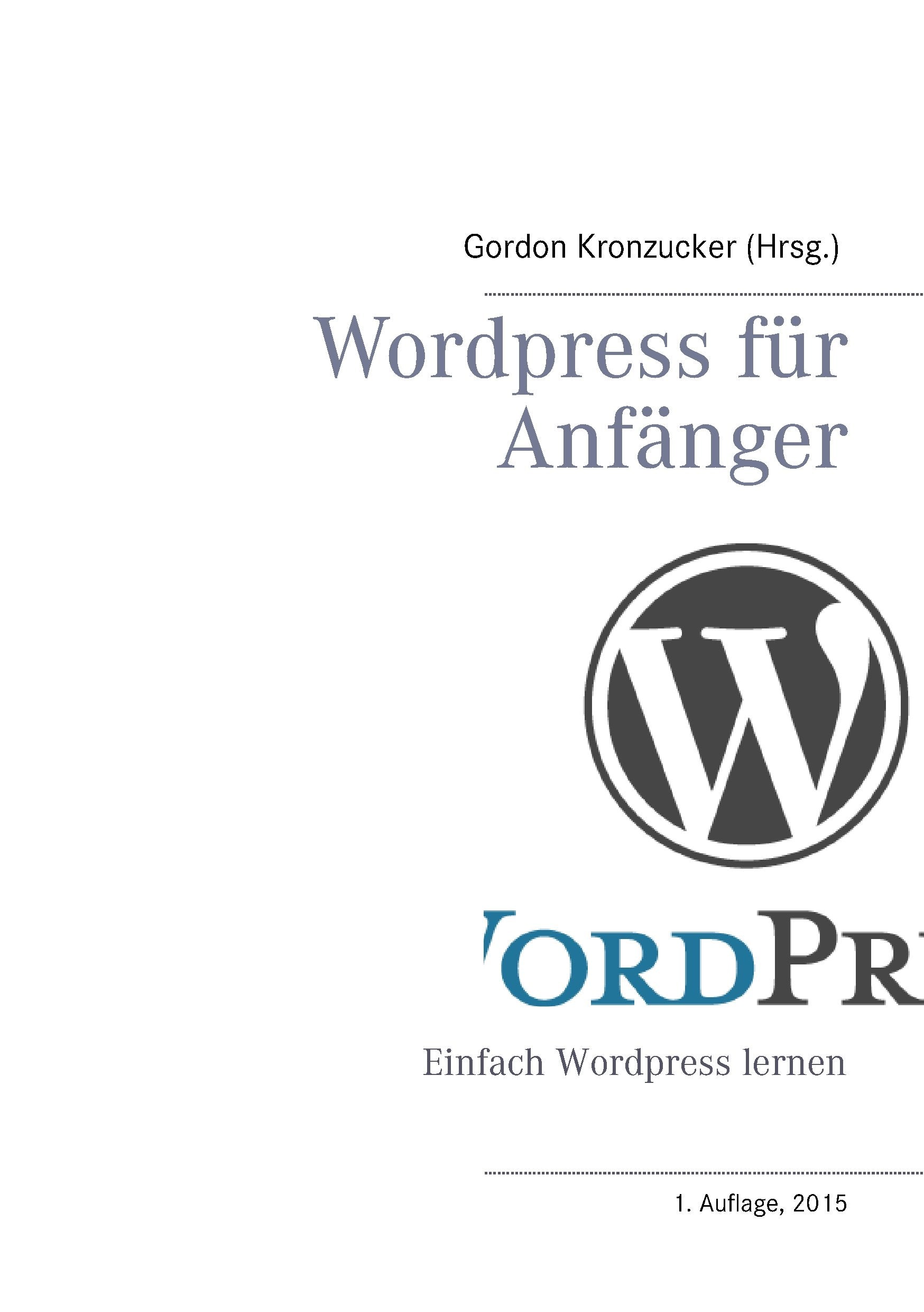 Product Image: Wordpress für Anfänger