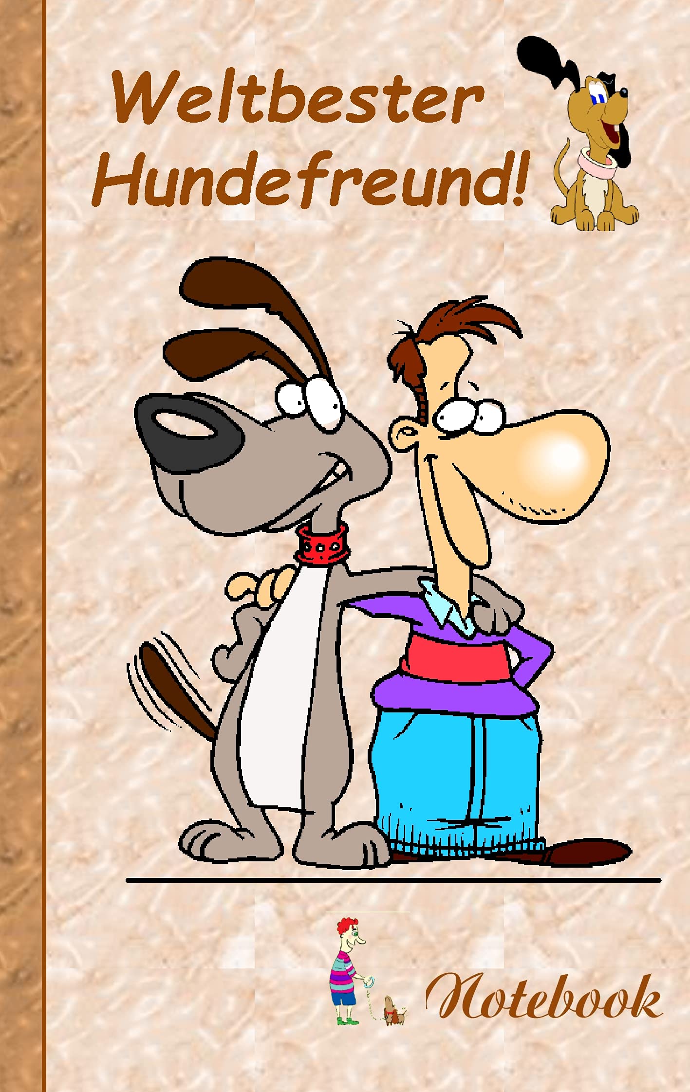 Weltbester Hundefreund: Motiv Notizbuch, Notebook, Einschreibbuch, Tagebuch, Kritzelbuch im praktischen Pocketformat Pets