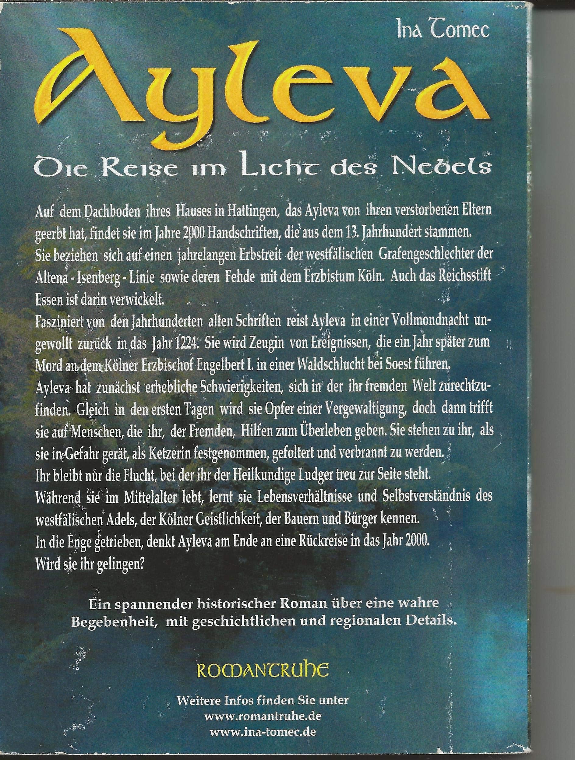 Ayleva - Die Reise im Licht des Nebels: Band I Historical Fiction