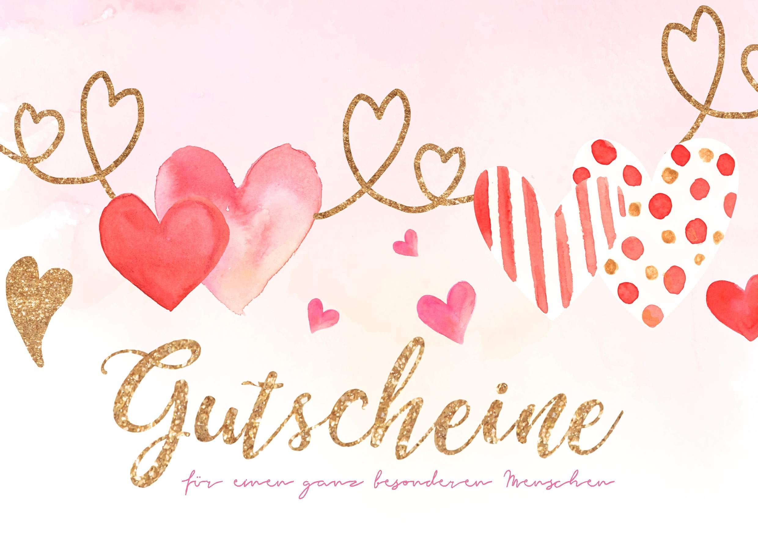 Das Gutscheinbuch zum Selbst ausfüllen - Gutscheine zum verschenken aus 30 Gutschein Vorlagen - Partner Geschenke oder für Freunde und Familie book
