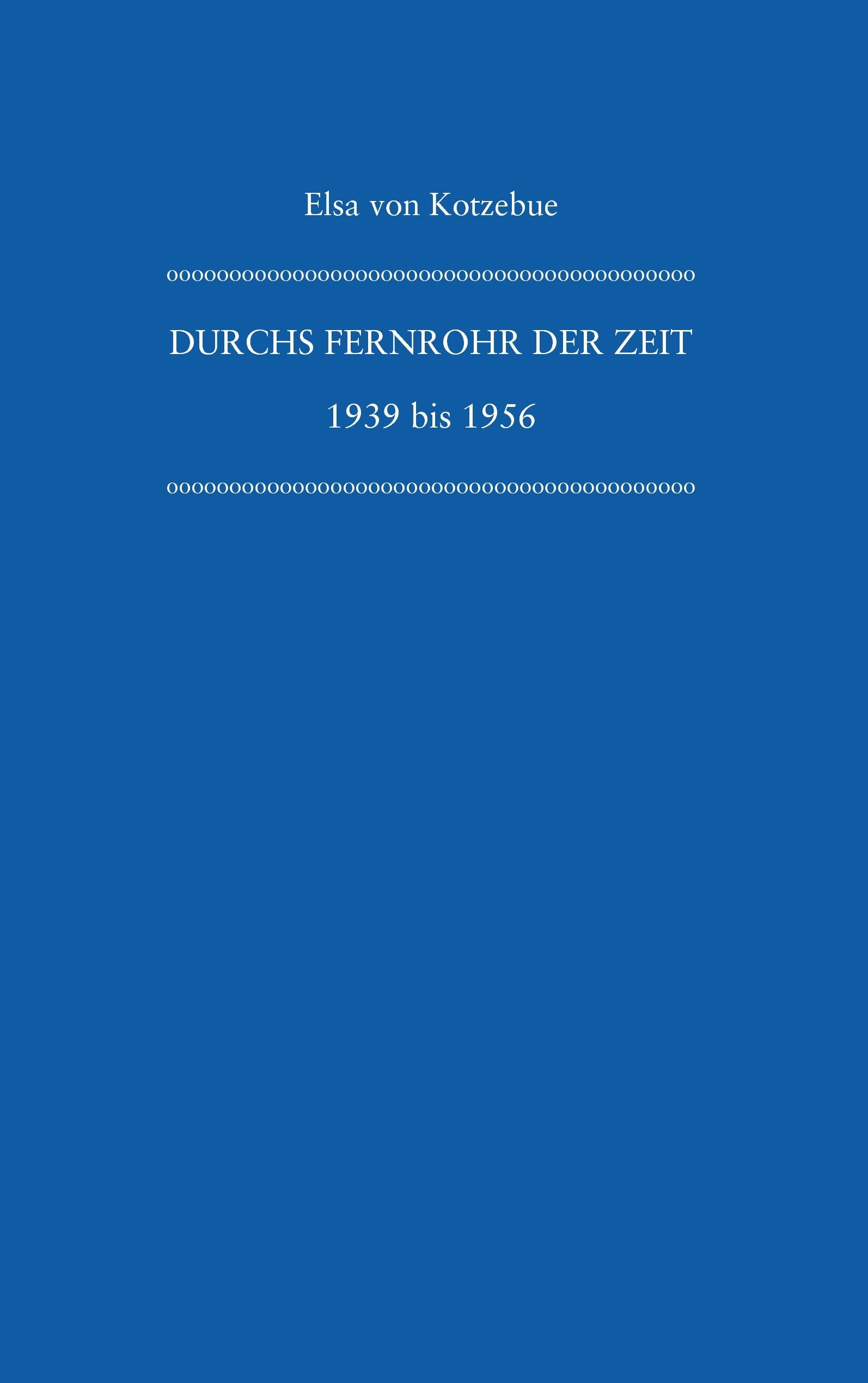 Durchs Fernrohr der Zeit: 1939 - 1956 Personalities