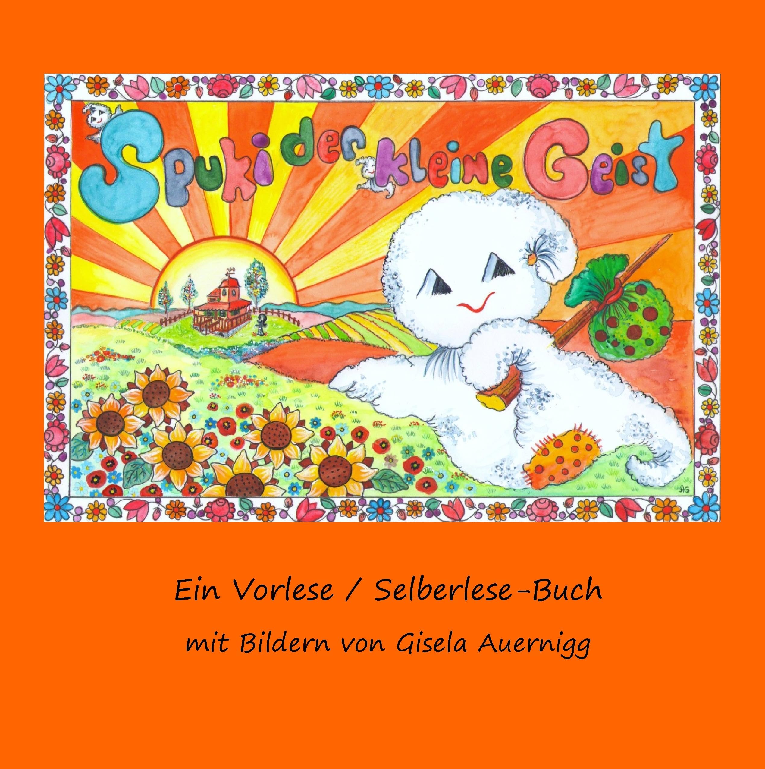 Spuki, der kleine Geist: Ein Vorlese / Selberlese-Buch mit Bildern von Gisela Auernigg Non-fiction