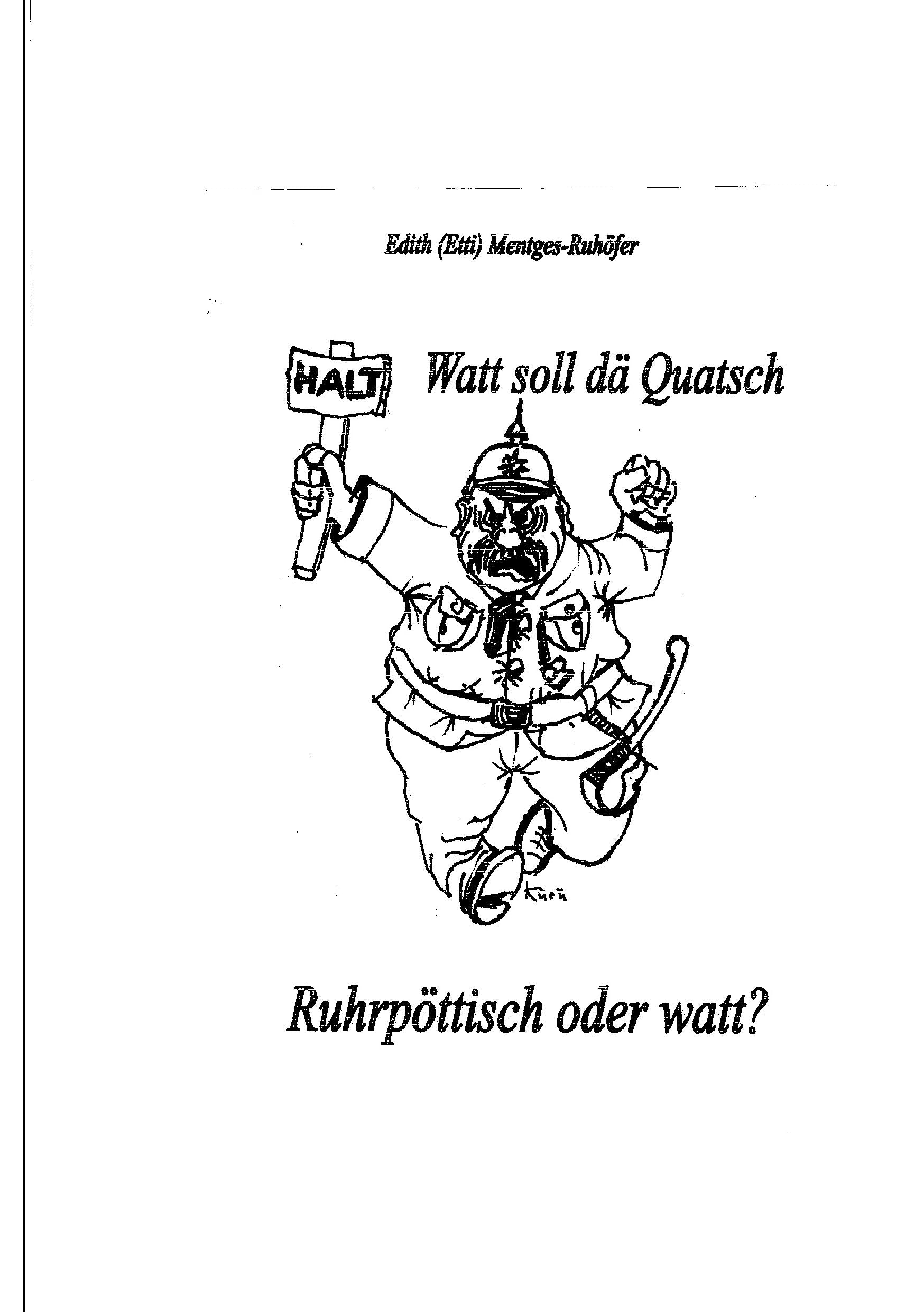 Product Image: Watt soll dä Quatsch