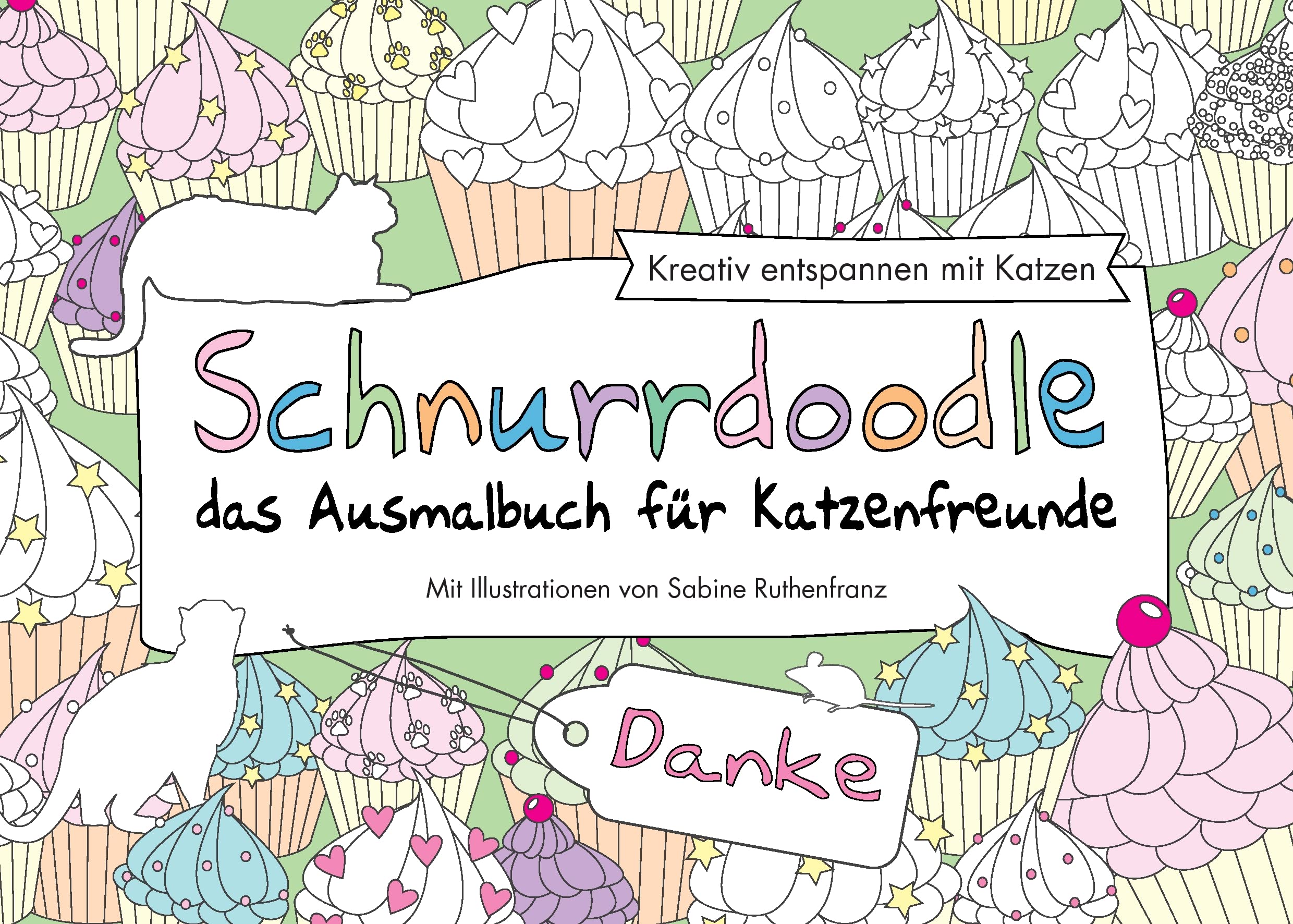 Schnurrdoodle - Danke - das Ausmalbuch für Katzenfreunde: Kreativ entspannen mit Katzen Hobbies & Crafts