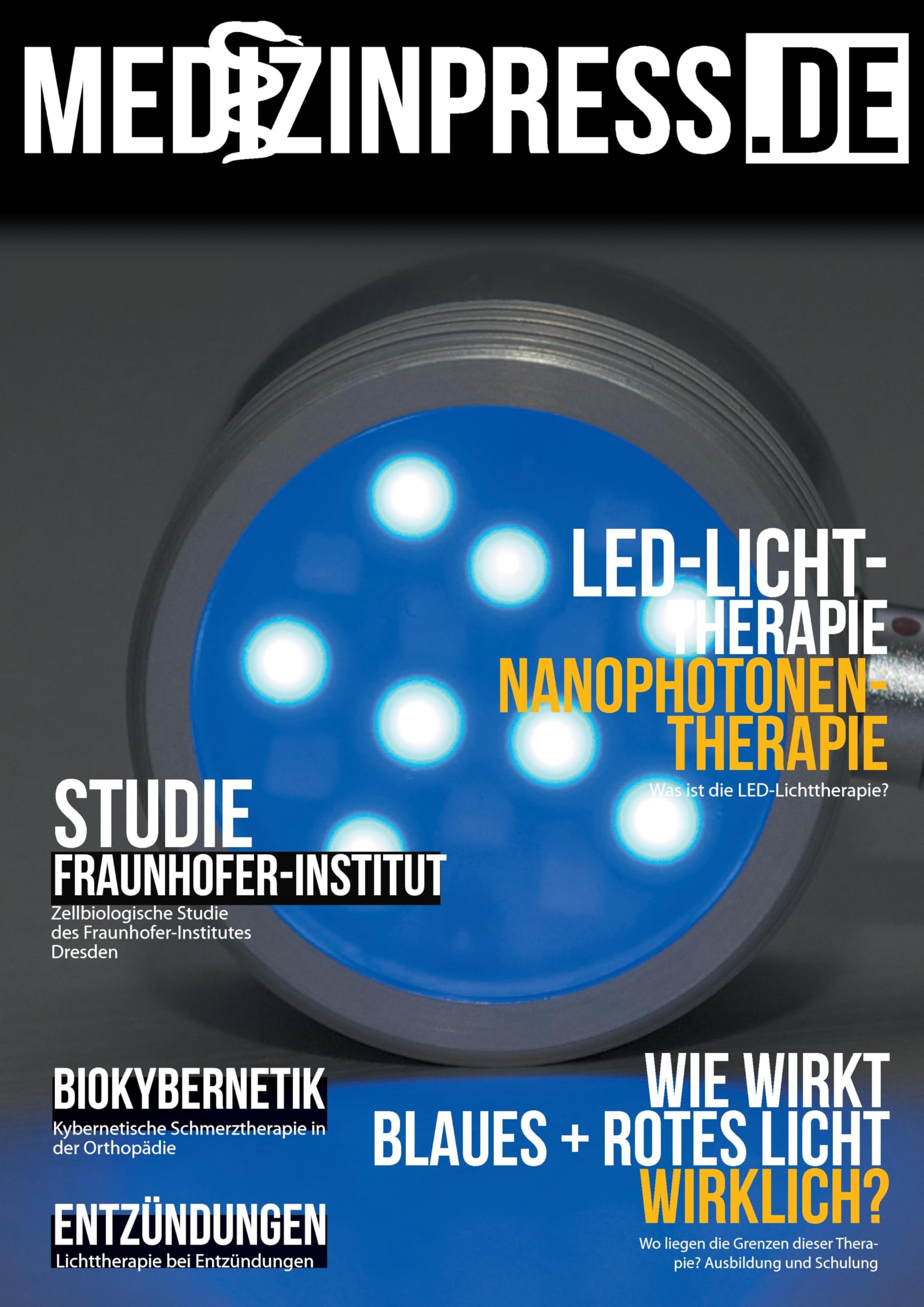 medizinpress.de LED Lichttherapie: Mikrostrom, Biokybernetik, BCR-Therapie Medicine