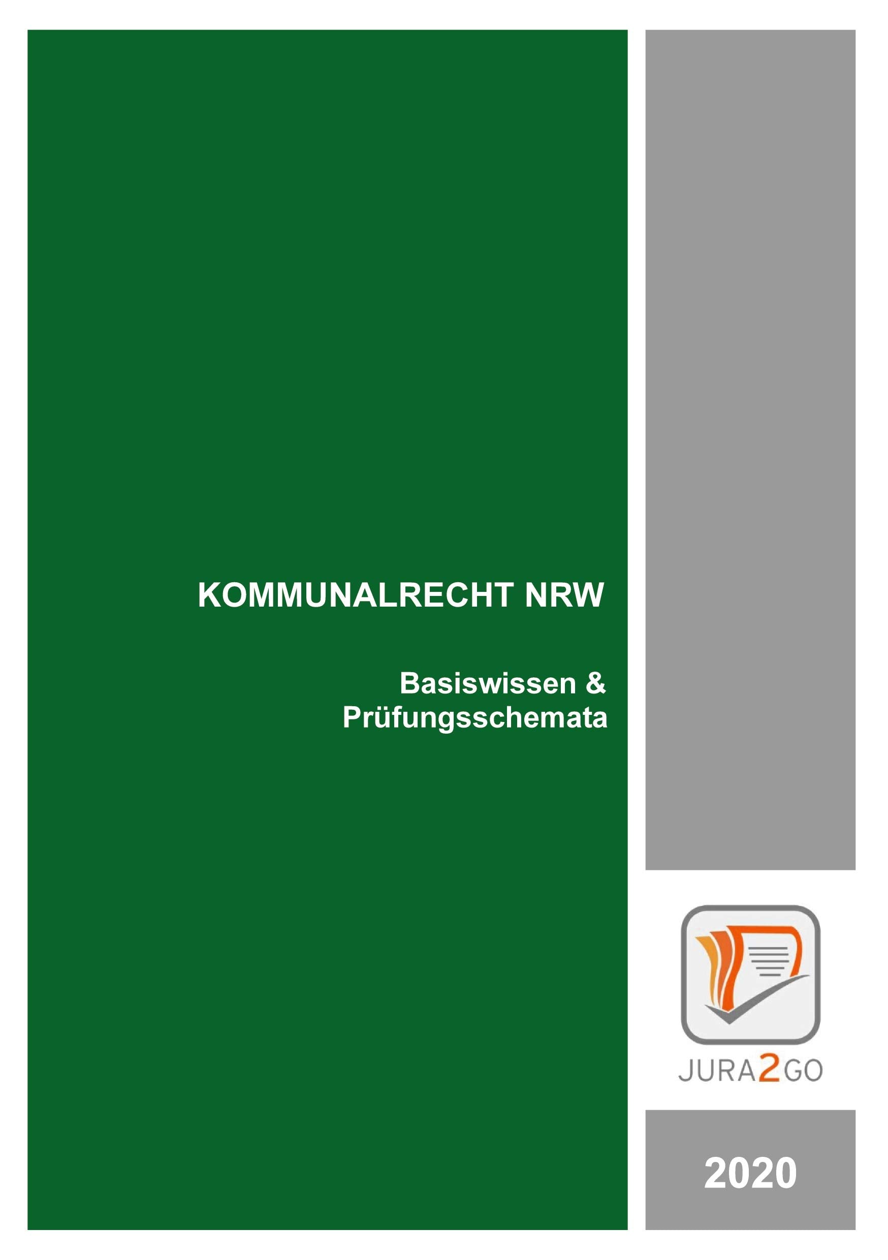 Kommunalrecht NRW Law