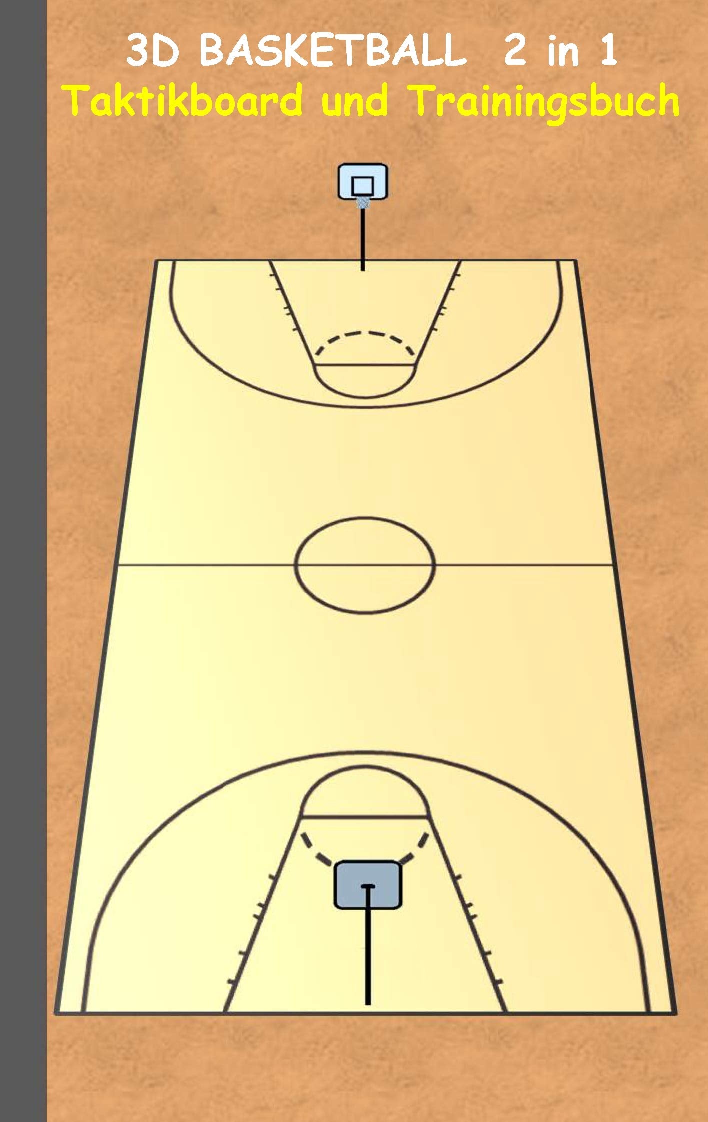 3D Basketball 2 in 1 Taktikboard und Trainingsbuch book