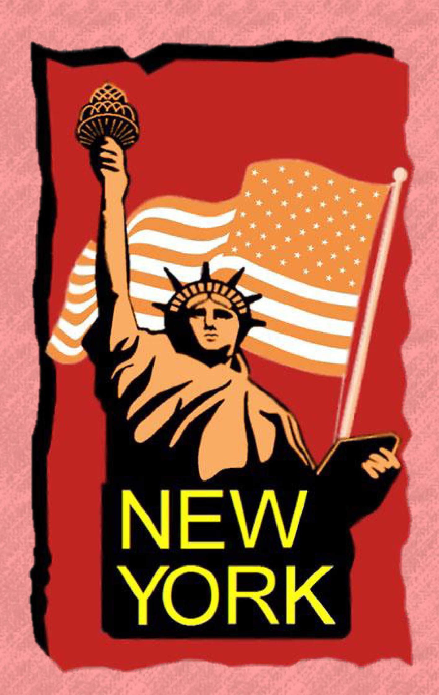 New York: Notebook; Notizbuch; Einschreibbuch, notepad, Geschenkbuch, tablet, Tagebuch, scratch pad, pad, gift booklet, Hobbies & Crafts