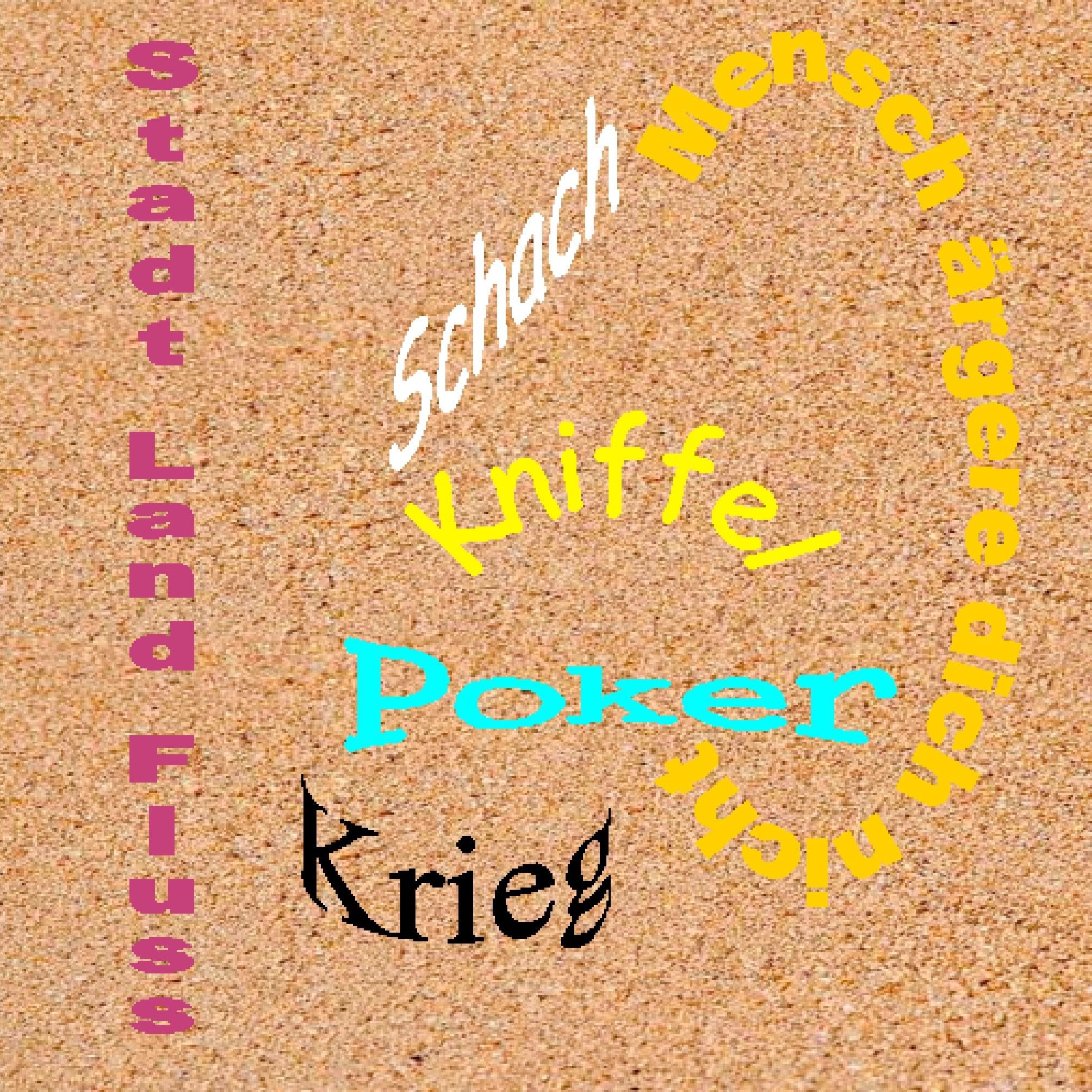 Stadt - Land - Fluss, Schach, Poker, Kniffel, Krieg, Mensch ärgere dich nicht: 16 Anleitungen und Ideen zu Spielevarianten bekannter Spiele Leisure & Fun