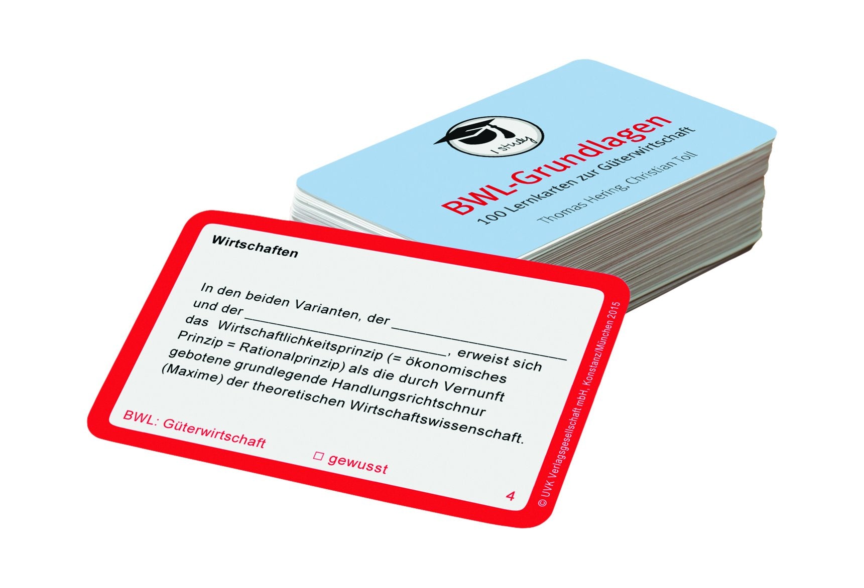 BWL-Grundlagen Teil I: 100 Lernkarten zur Güterwirtschaft book