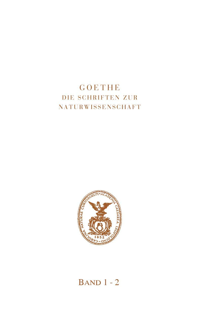 Goethe. Die Schriften zur Naturwissenschaft (Leopoldina): Zweite Abteilung: Ergänzungen und Erläuterungen.Band 10 B: Zur Morphologie. Von 1825 bis ... Naturwissenschaft Zweite Abteilung, Band 10) Contemporary literature Books