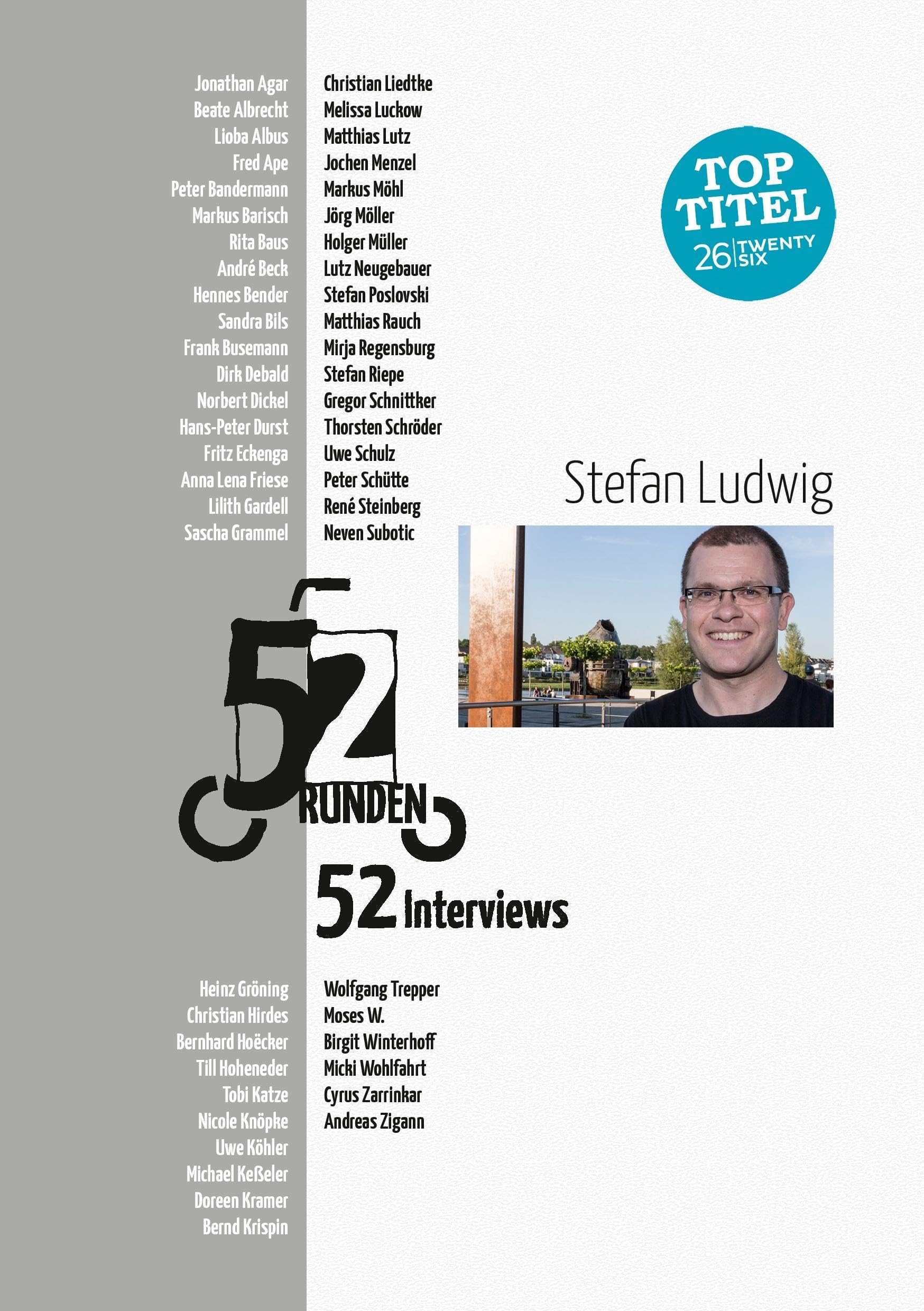 Product Image: 52 Runden. 52 Interviews.