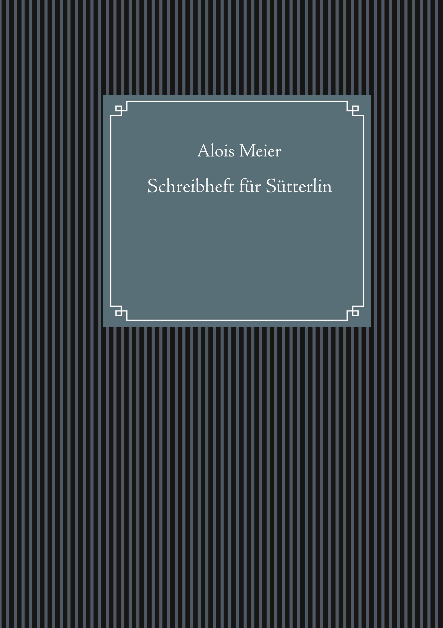 Schreibheft für Sütterlin Social Sciences