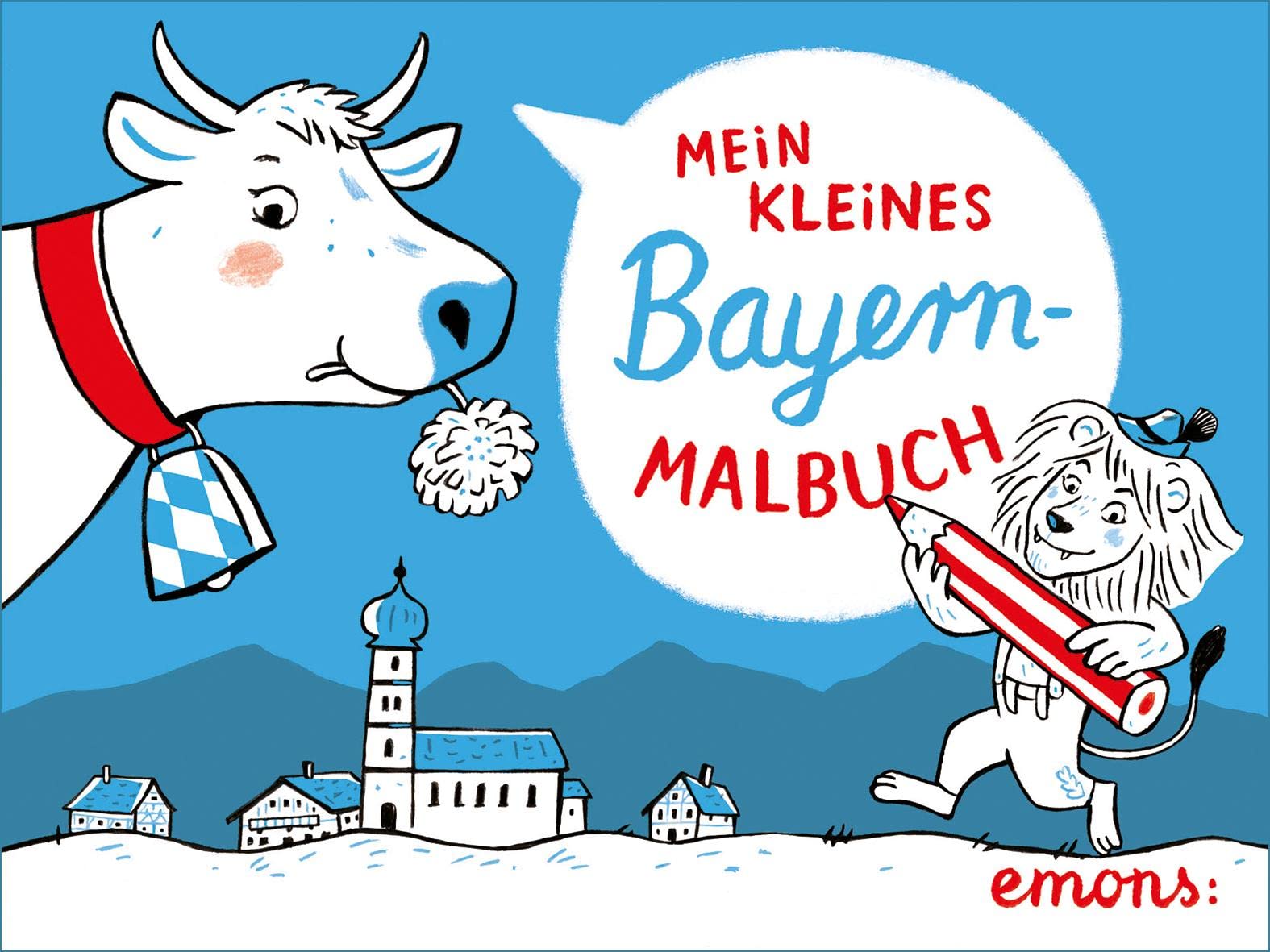 Mein kleines Bayern-Malbuch: Ausmalbuch Tiptoi & Games
