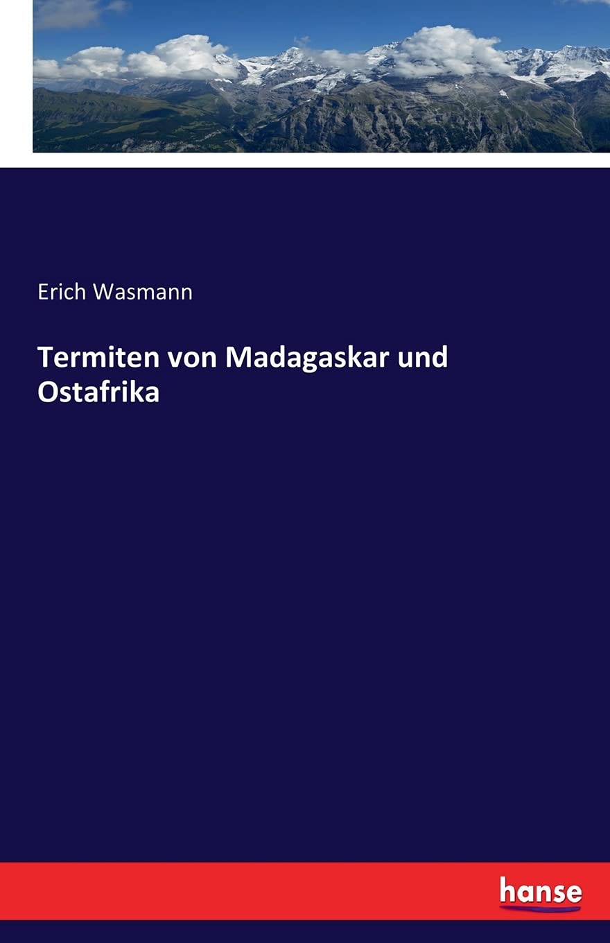 Termiten von Madagaskar und Ostafrika Natural Sciences