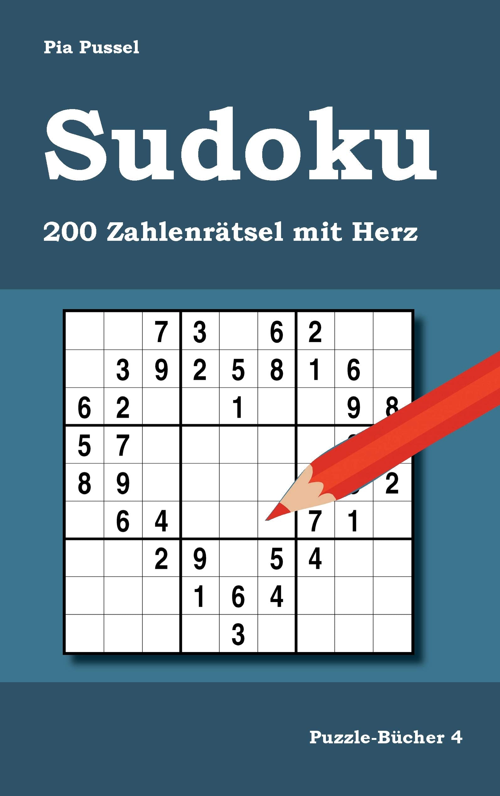 Sudoku 200 Zahlenrätsel mit Herz (Puzzle-Bücher) Hobbies & Crafts