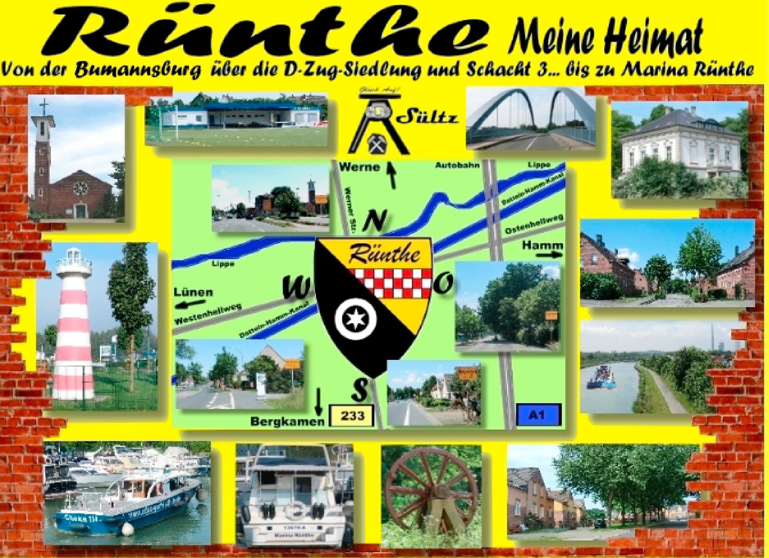 Rünthe - meine Heimat - von der Bumannsburg über die D-Zug-Siedlung und Schacht 3 bis zu Marina Rünthe Leisure, Home & Garden