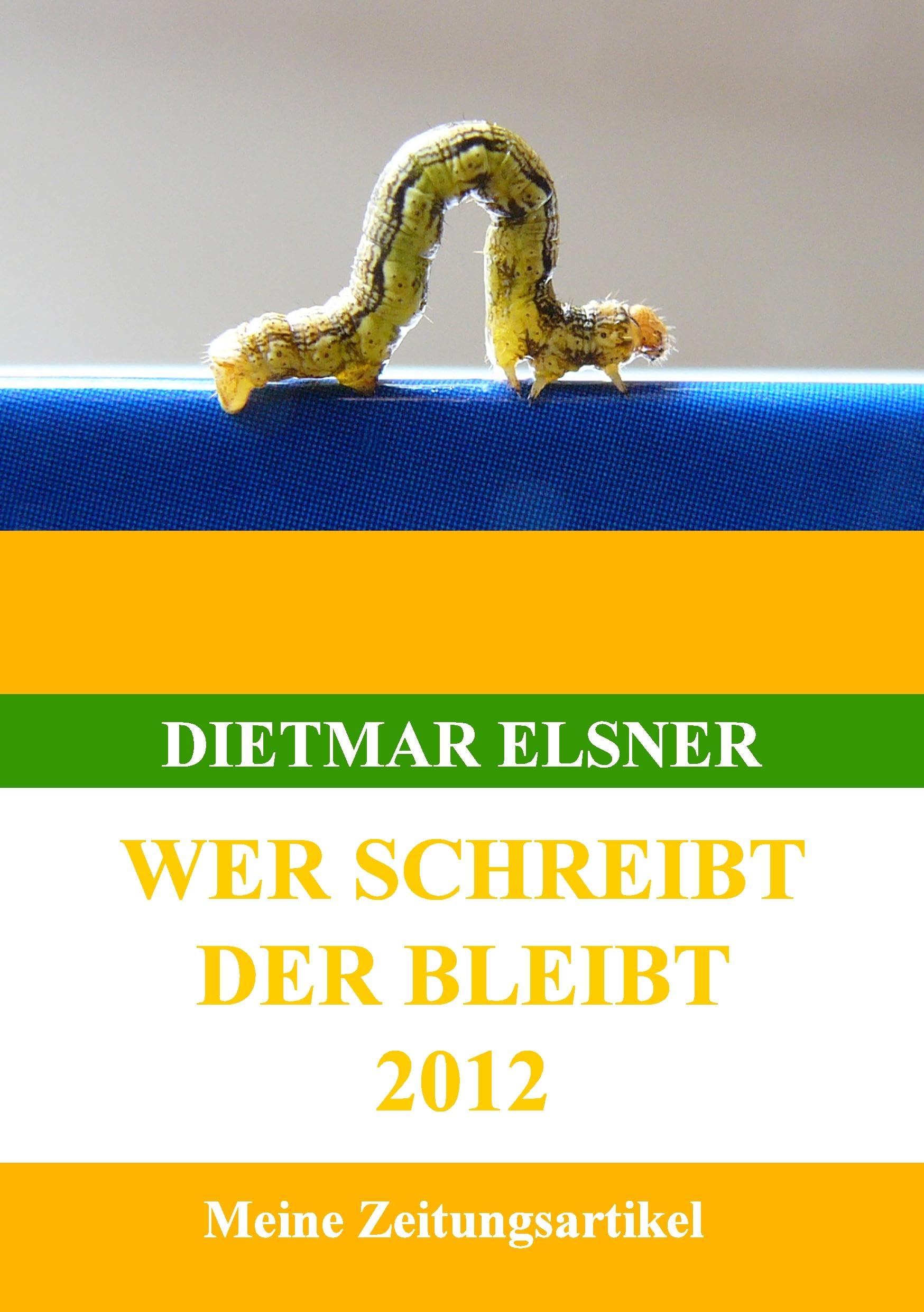 Wer schreibt der bleibt: Meine Zeitungsartikel bis 2012 Books