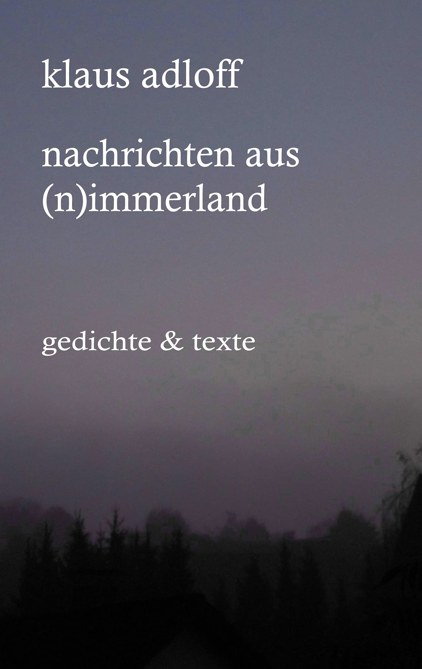 Nachrichten aus (N)immerland Poetry