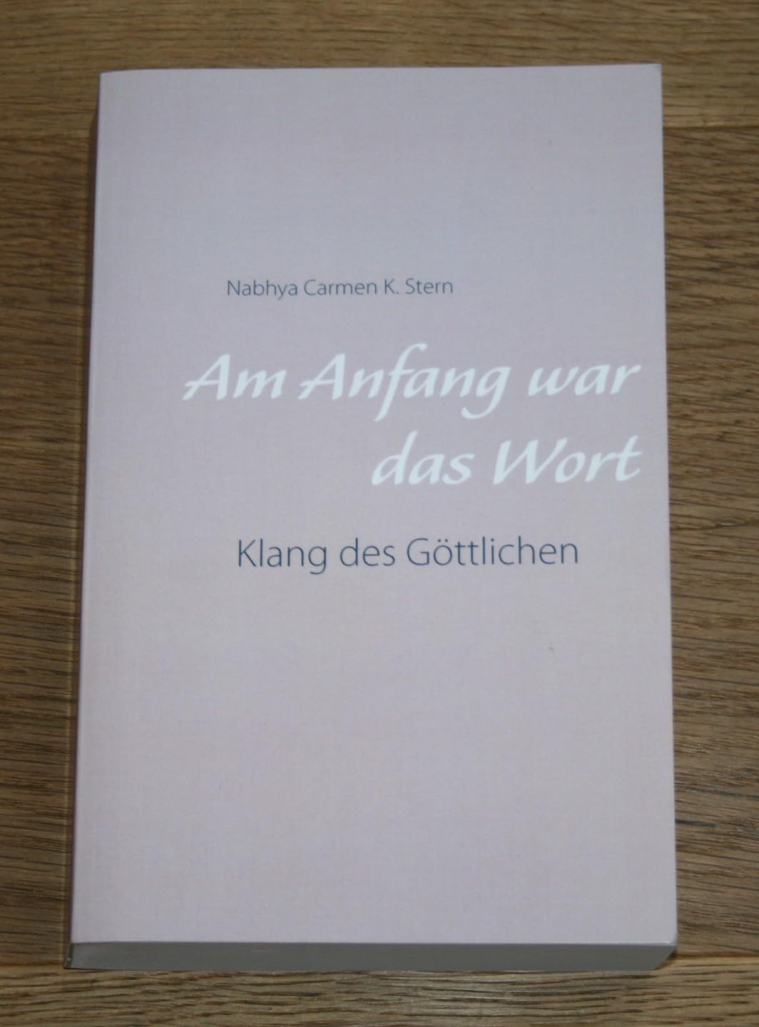 Am Anfang war das Wort book