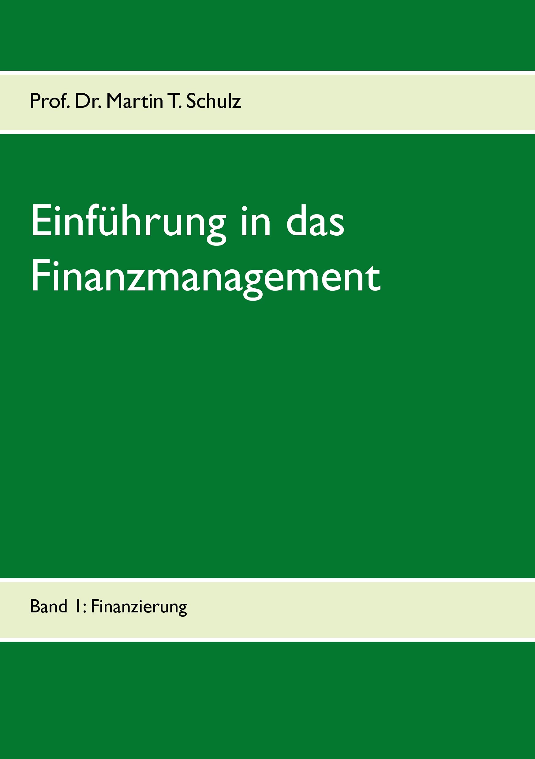 Einführung in das Finanzmanagement Law