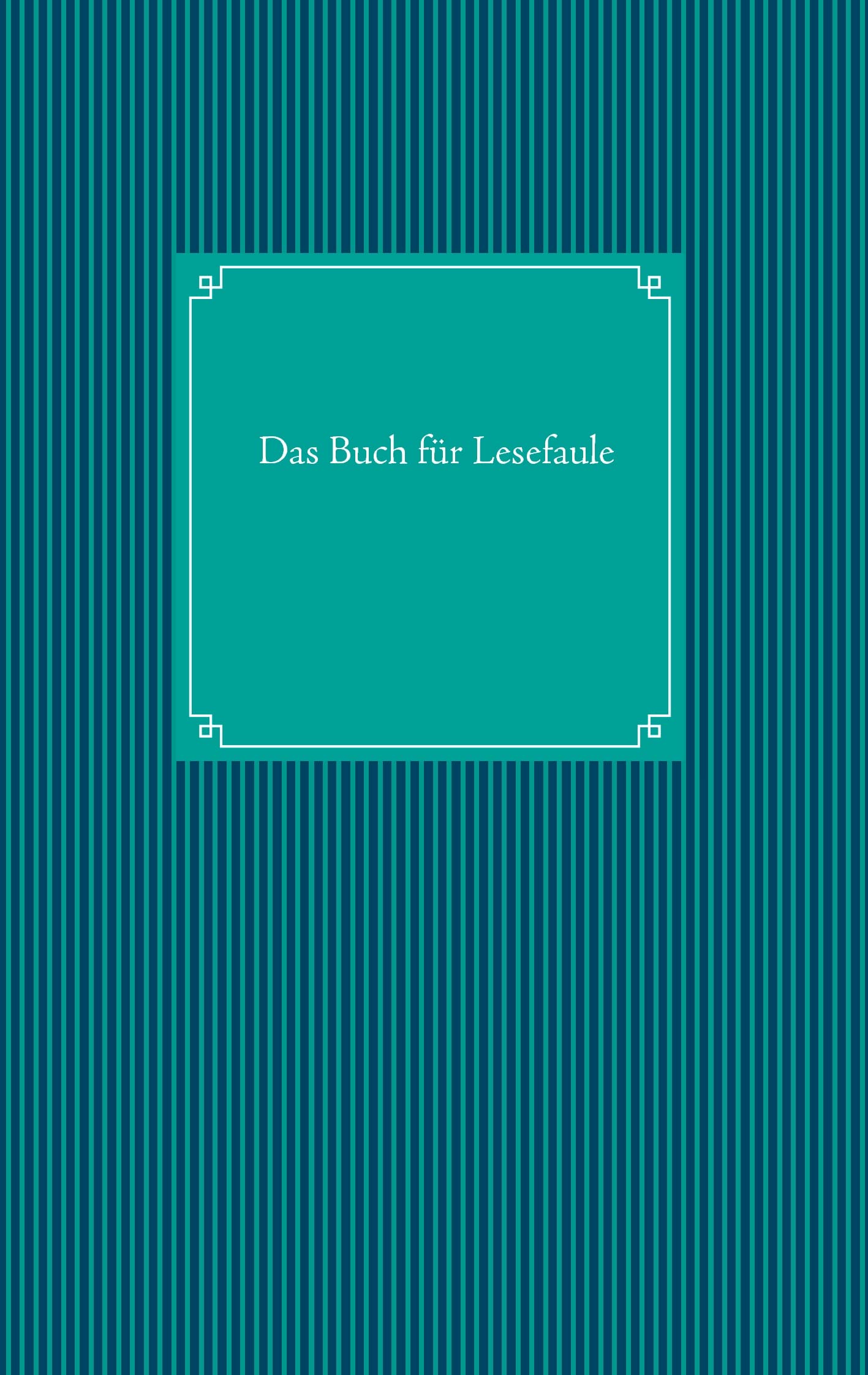 Das Buch für Lesefaule Living & Furnishing