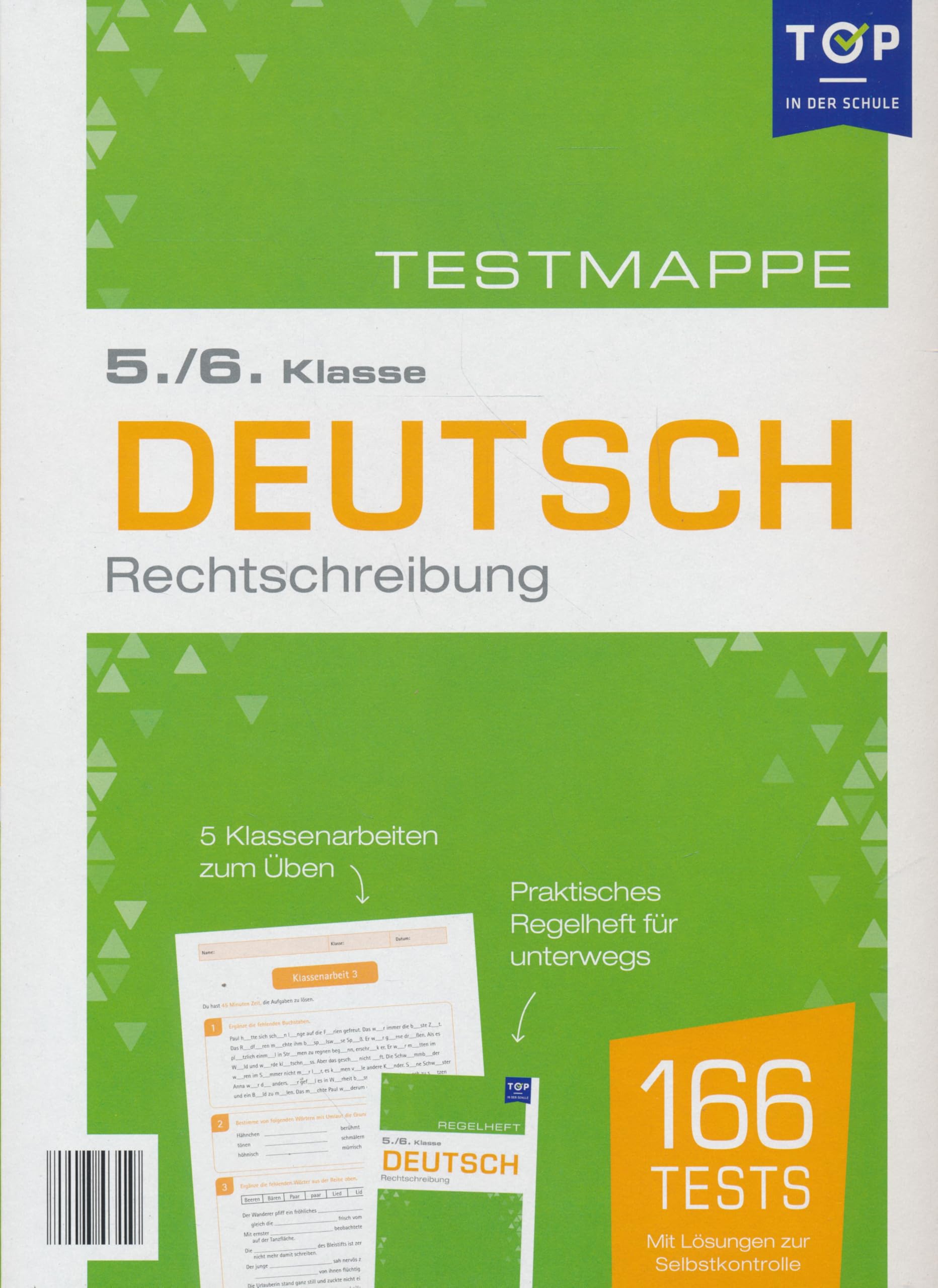 Testmappe Deutsch: Rechtschreibung, 5.-6. Klasse Books