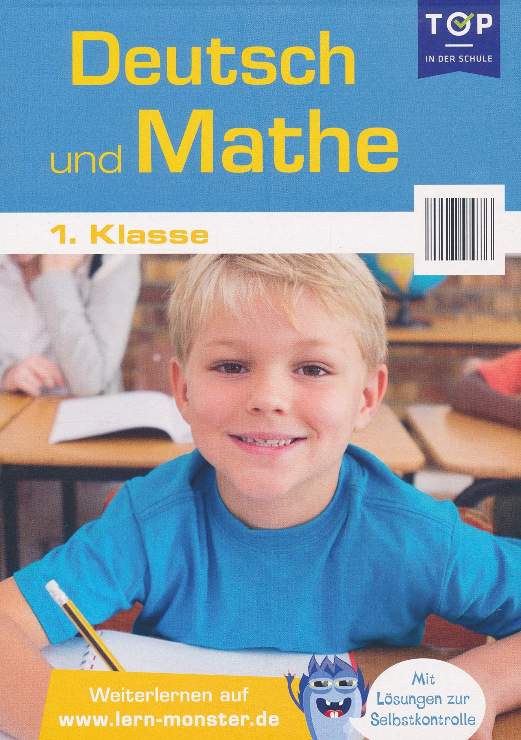 Deutsch und Mathe : 1. Klasse - Lernblock Books