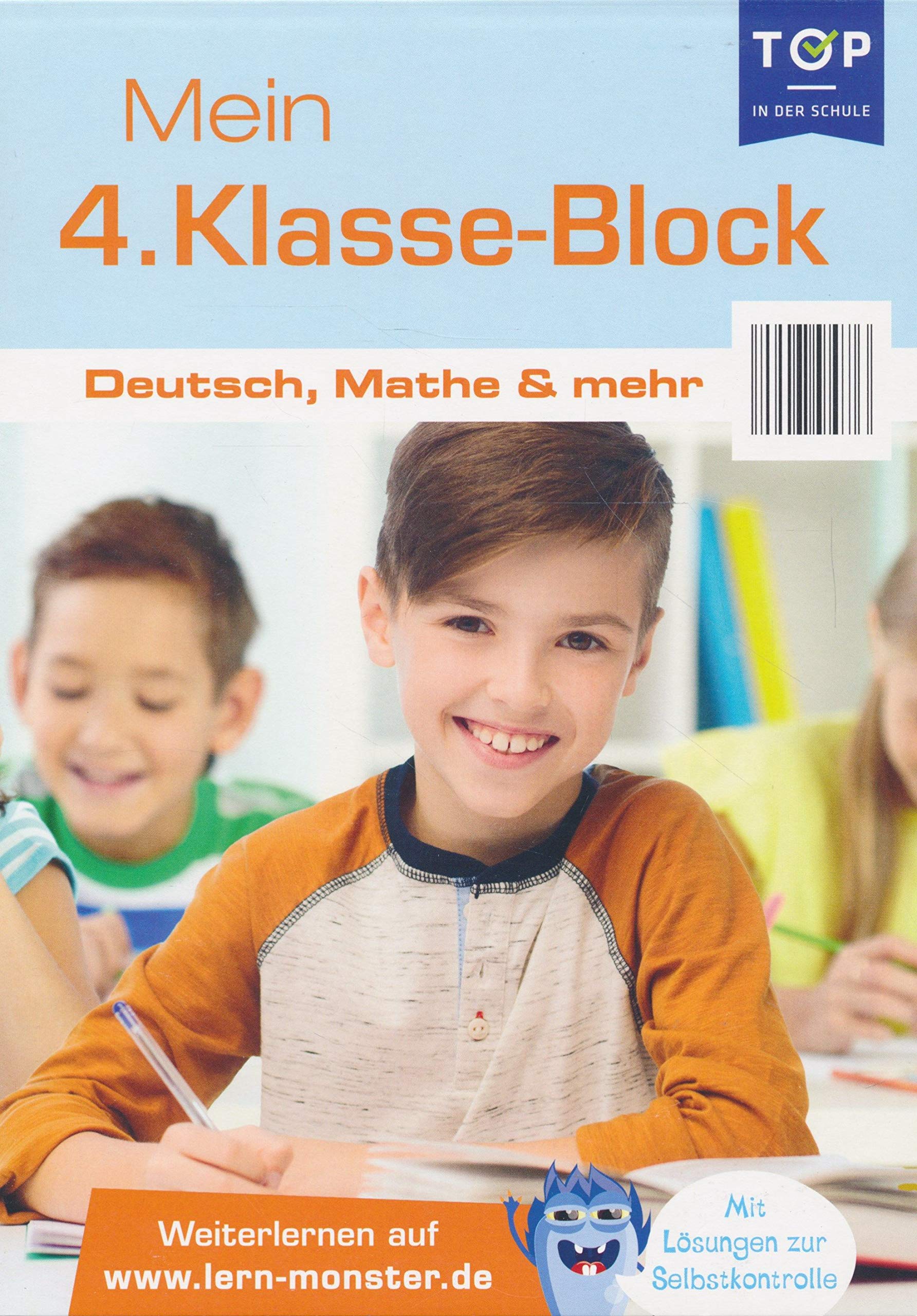 Mein 4. Klasse-Block: Deutsch, Mathe & mehr - Lernblock Learning & Reference