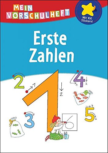 Mein Vorschulheft: Erste Zahlen Books