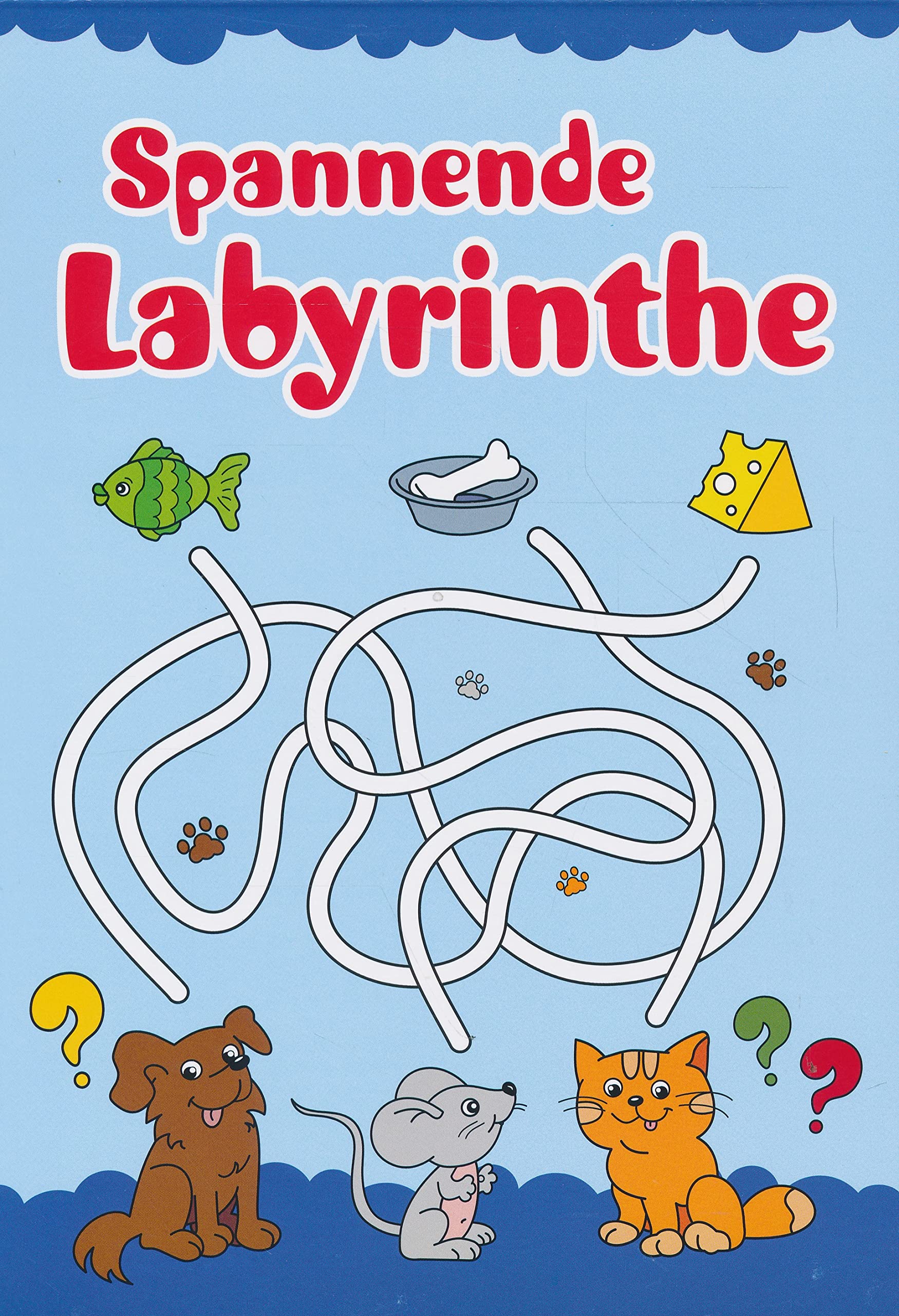 Beschäftigungsblock: Spannende Labyrinthe Tiptoi & Games
