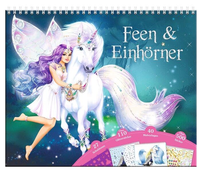 Product Image: Kreativmappe - Feen & Einhörner