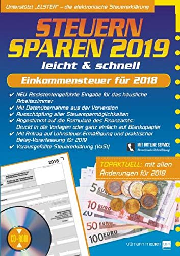 STEUERN SPAREN 2019 (Steuerjahr 2018 Taxes & Bookkeeping